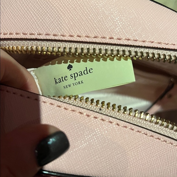 Kate Spade Pink and Red Floral Satchel - Picture 7 of 8